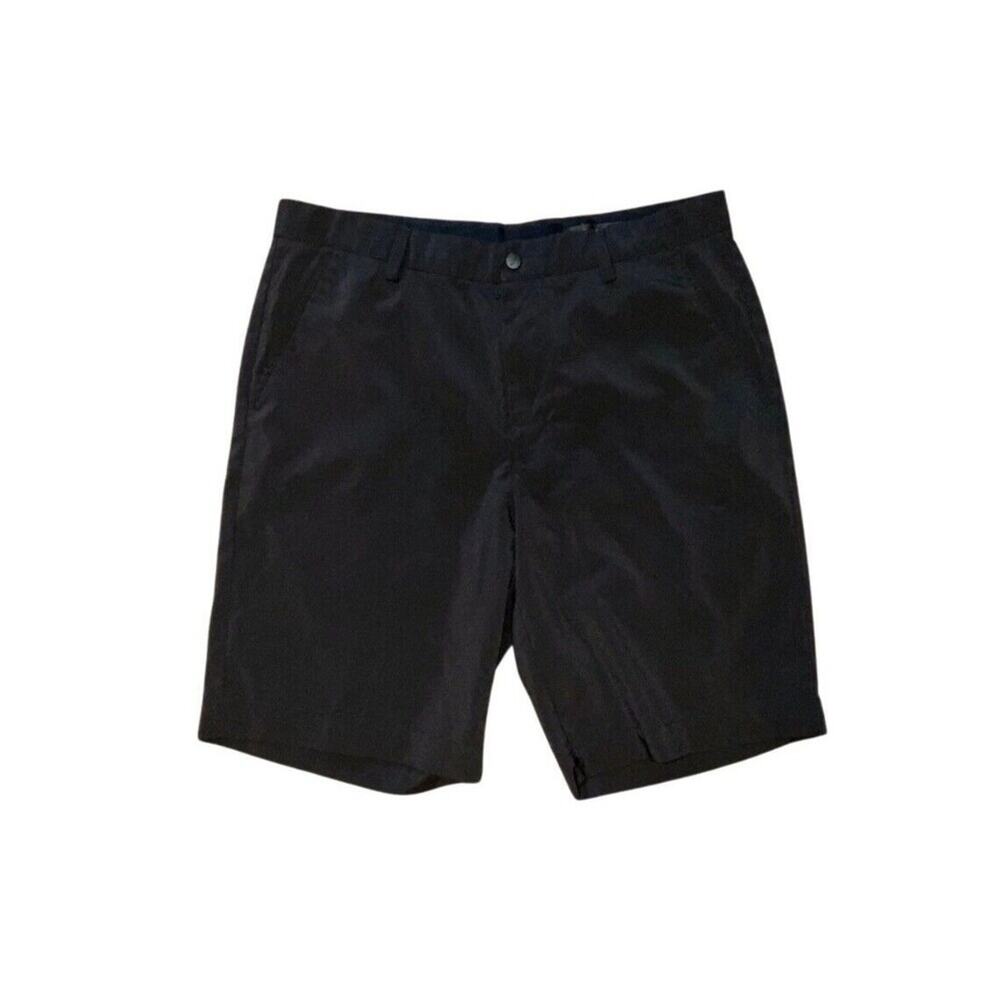 Greg Norman Black Hybrid Golf Shorts Size 34
